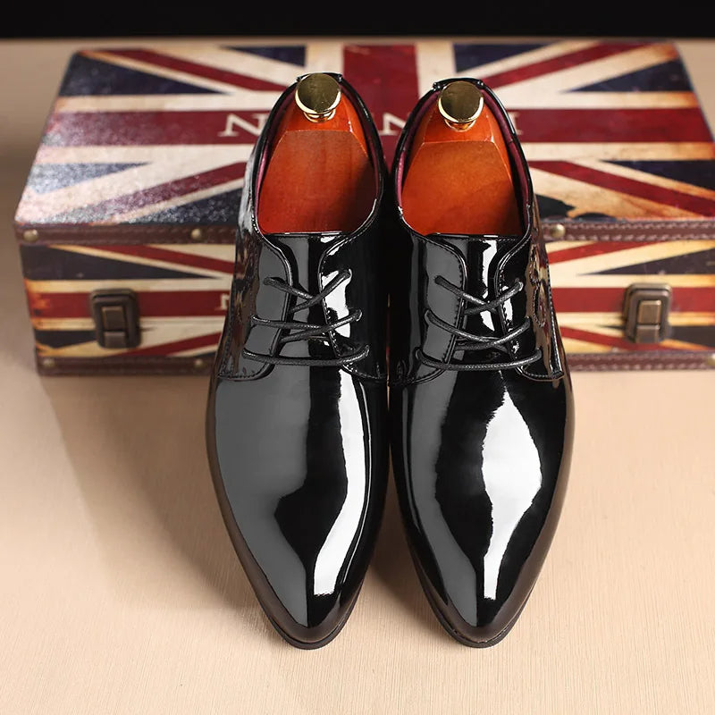 Eline | Glänzende Retro-Brogues für Herren
