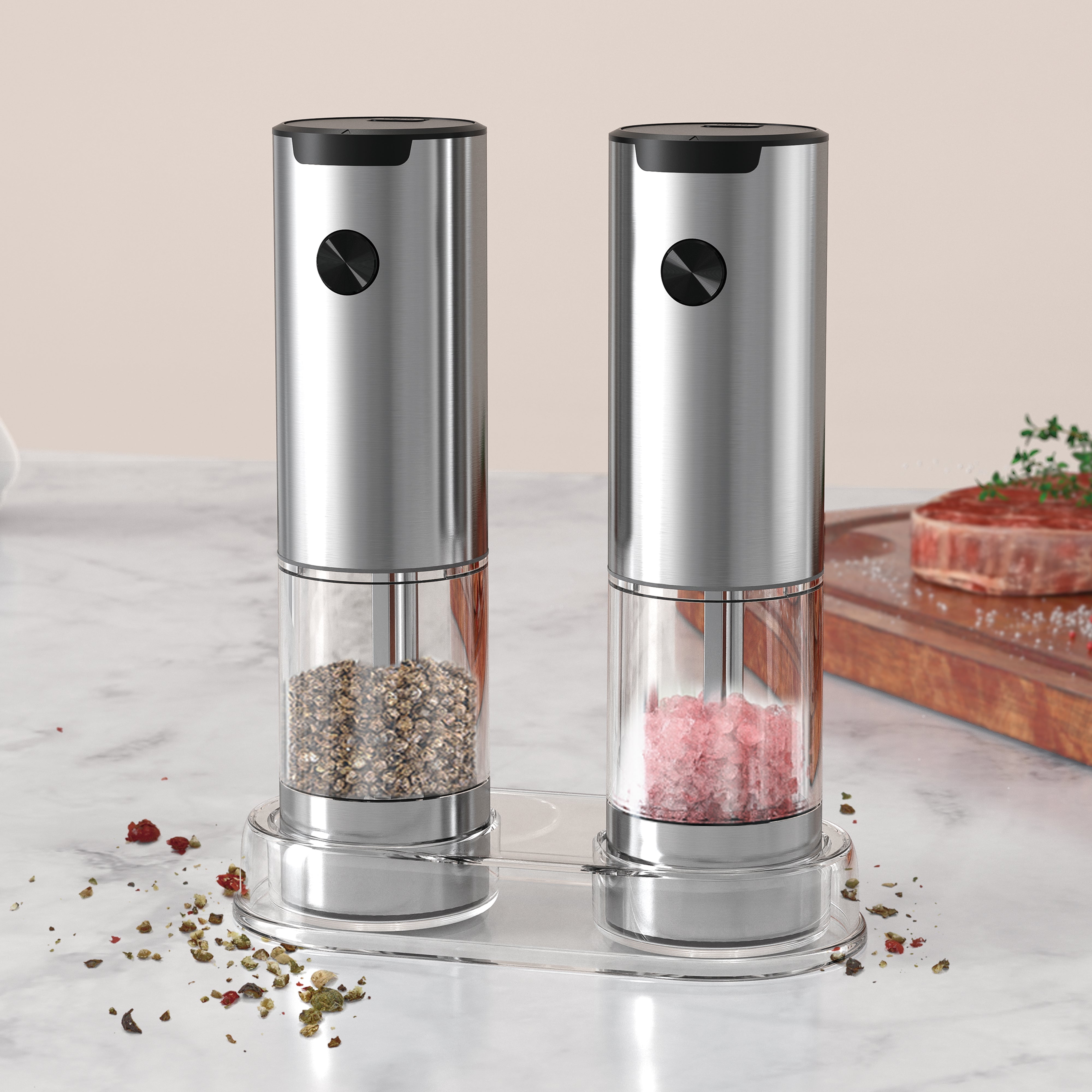 FlavorMate™ Elektrische Mühlen | müheloses Gourmet-Würzen