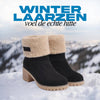 Jasmine | Stylische & warme Schneestiefel mit Kunstfellfutter