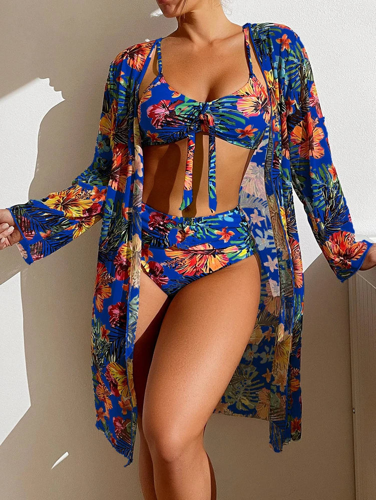 Blumiges & Trendiges Bikini-Set