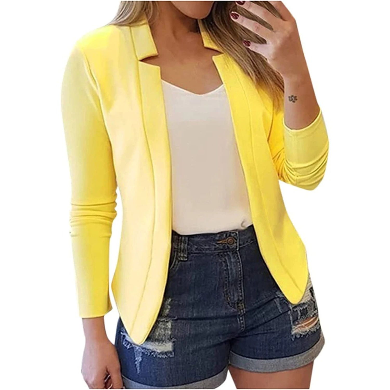 Lotte | Small Damenblazer in Unifarbe