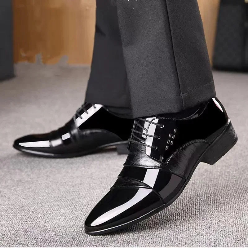 Matthijs | Große Formelle Lacklederschuhe