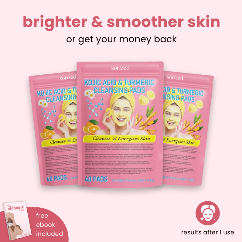 GlowPads™ - Kurkuma- und Kojinsäure-Pads für strahlende Haut!