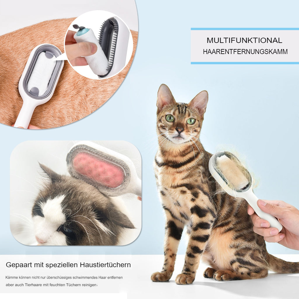 Pelzgleiter™ Der perfekte Tierhaarentferner & Massagekamm