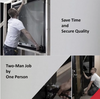 LiftMaster™ - Multifunktionaler Plattenheber und Türlifter für mühelose Handhabung.
