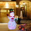 GlowDecor™ – Festive LED Santa & Snowman Inflatables for Outdoor Décor