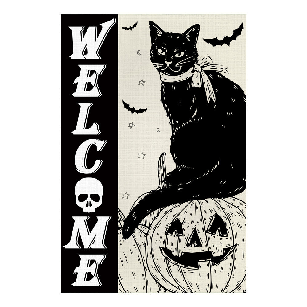 GhostBanner™ – Kreative Geister- und Halloween-Gartenfahnen für schaurige Dekorationen!