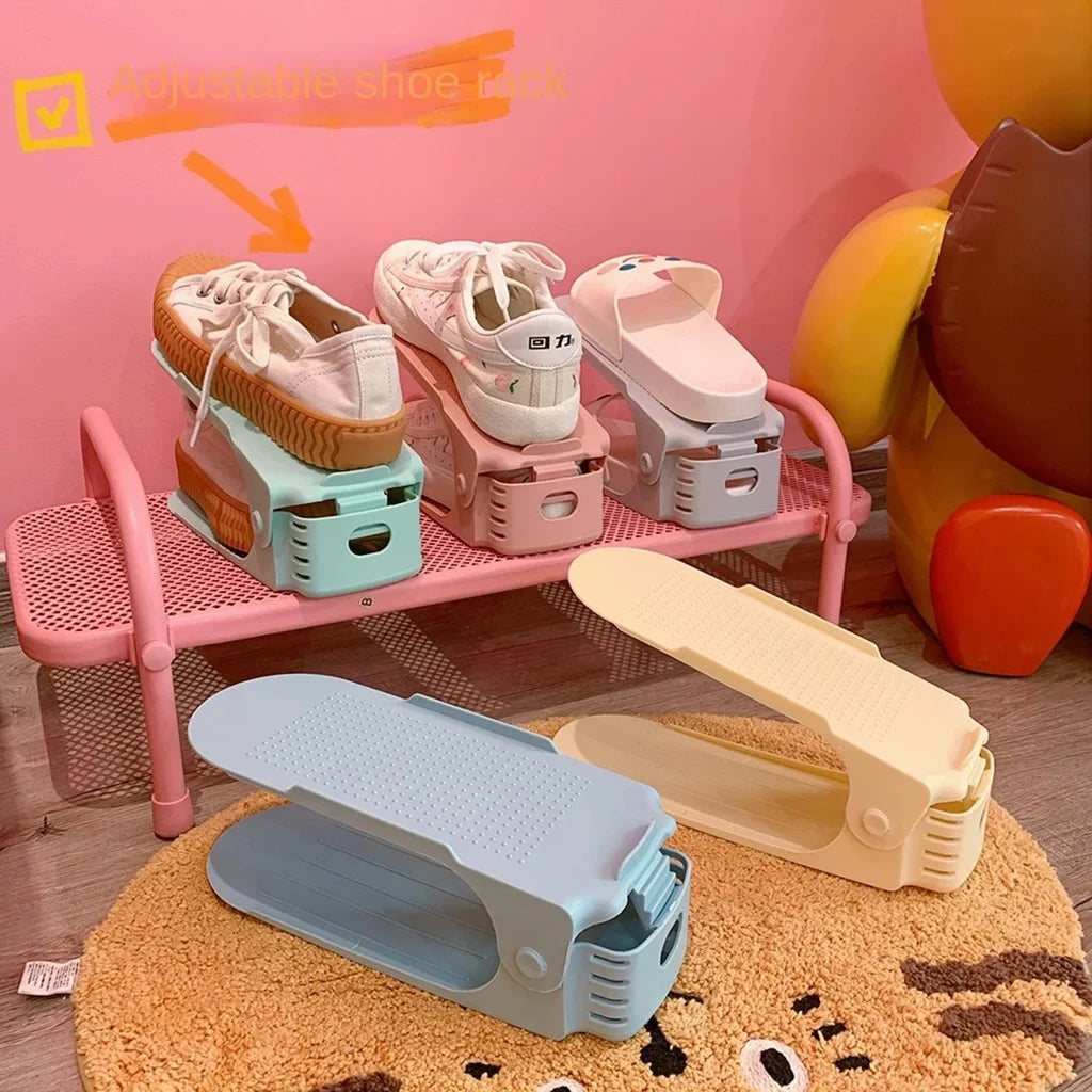 ShoeStack™ - Der verstellbare Schuhregal-Organizer für optimalen Stauraum!