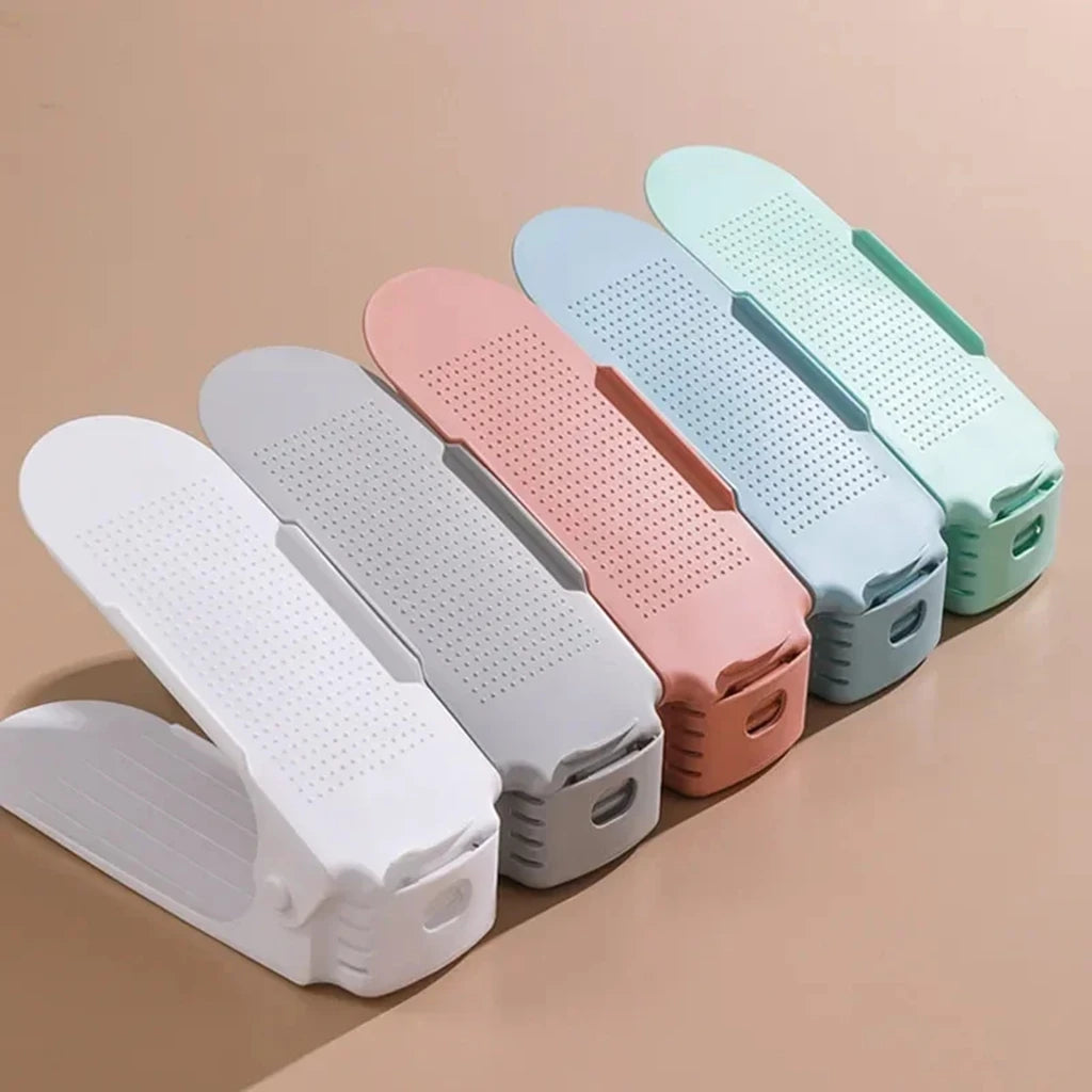 ShoeStack™ - Der verstellbare Schuhregal-Organizer für optimalen Stauraum!