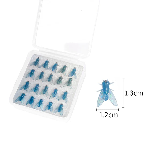 TroutMaster™ - 20 Stück Fliegenköder für Forellen, Barsche und Grayling!