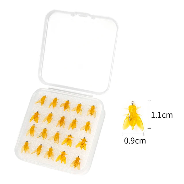 TroutMaster™ - 20 Stück Fliegenköder für Forellen, Barsche und Grayling!