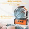 CampCool™ - Wiederaufladbarer Campingventilator mit 270° Drehung