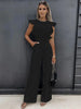 Fleur | Eleganter Jumpsuit mit weitem Bein