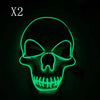 SkullGlow™ – Die ultimative leuchtende LED-Totenkopfmaske für Halloween-Partys!