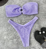 Luna | Trendiger & Sexy Trägerloser Bikini