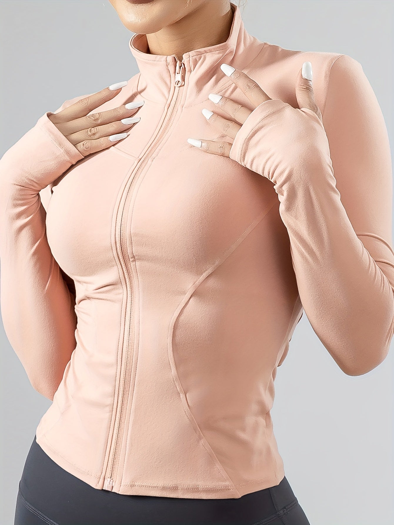 Nina | Leichte langärmelige Sportjacke