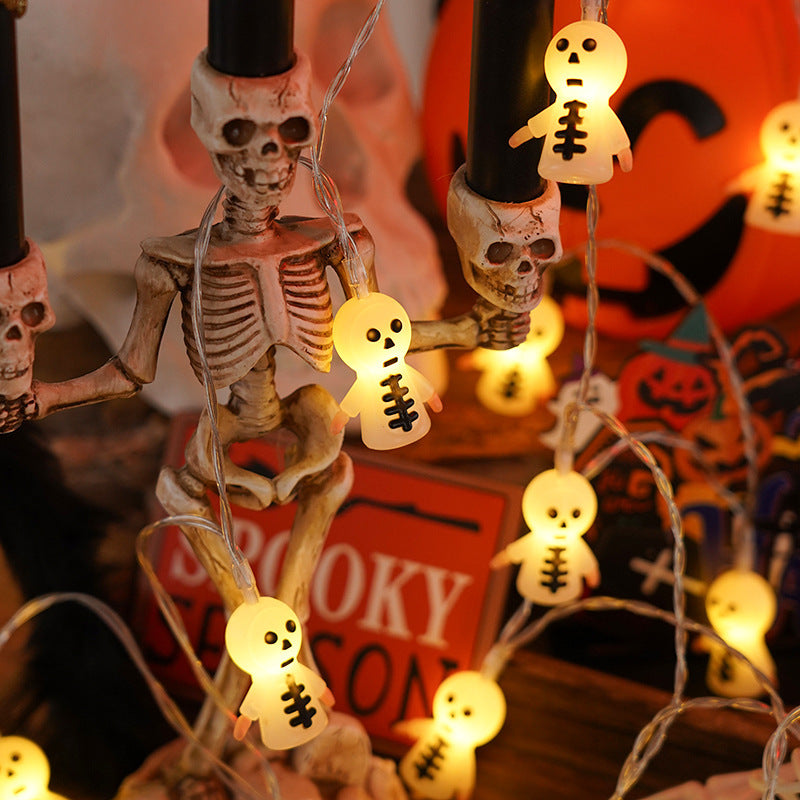 SpookyShine™ – Die ultimative LED-Lichterkette für schaurige Halloween-Dekorationen!