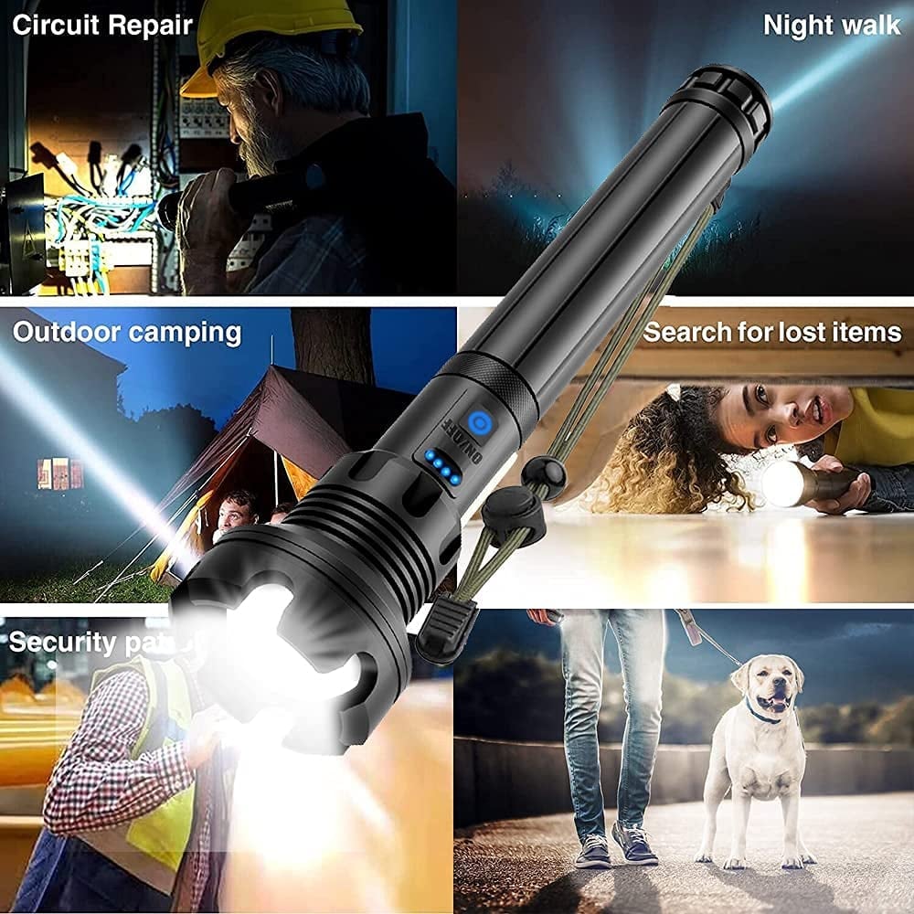 EpicBeam™ - Wiederaufladbare taktische Laser-Taschenlampe.