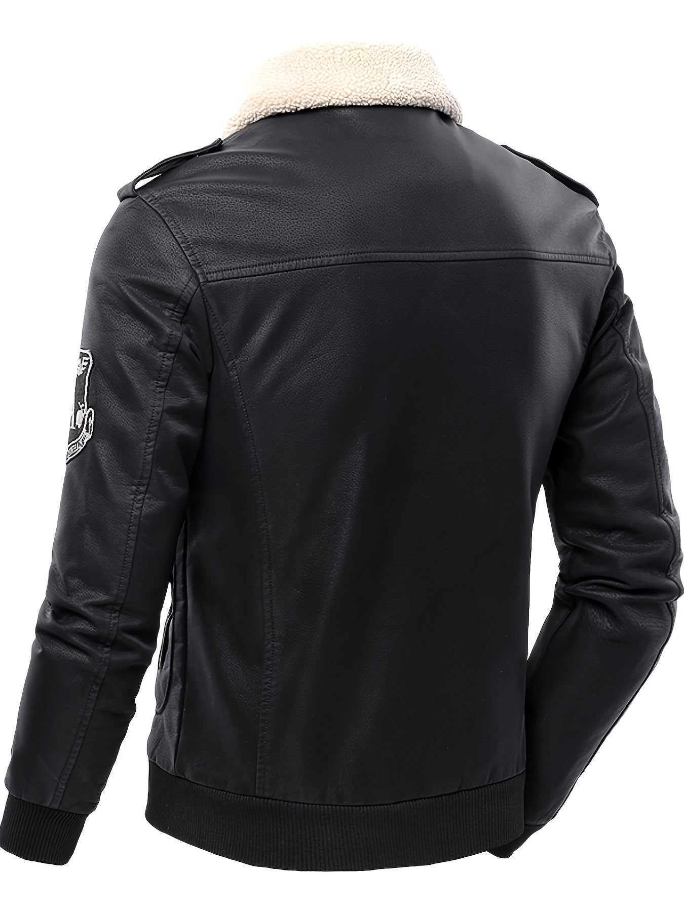 Milan | Vintage-Leder-Motorradjacke Mit Fleece-Futter