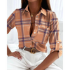 Sofie | Elegante Damenbluse im Business-Stil mit gefüttertem Druck