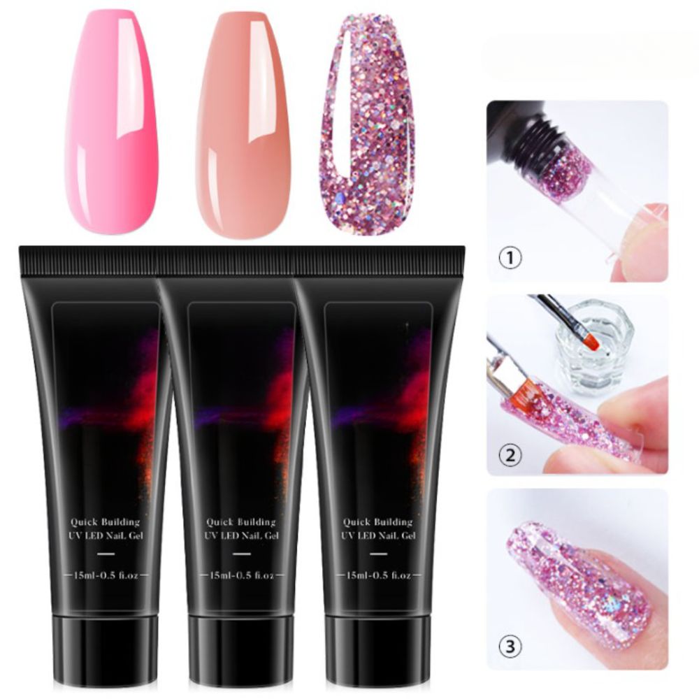 Nagelglühen™ Komplettes Gel-Nagel-Set