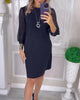 Boanna | Schlichtes einfaches elegantes Kleid