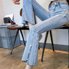 Delinda - Perlengemusterte Jeans