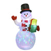 GlowDecor™ – Festive LED Santa & Snowman Inflatables for Outdoor Décor
