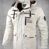 Thijs | Wasserdichter & Winddichter Herren-Softshell-Mantel mit Kapuze und Mehreren Taschen