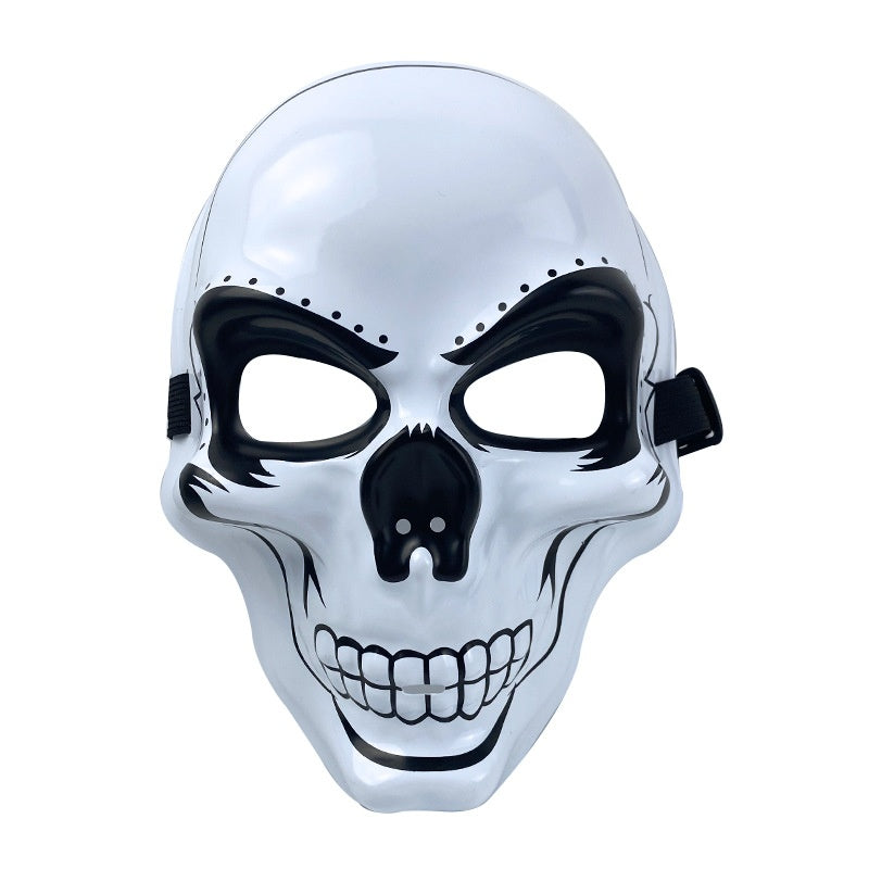 GlowSkull™ - LED-Totenkopfmaske mit Leuchteffekten für ein gruseliges Erlebnis.