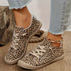 Leopard | Leopardenmuster Damen-Turnschuhe mit niedriger Leibhöhe