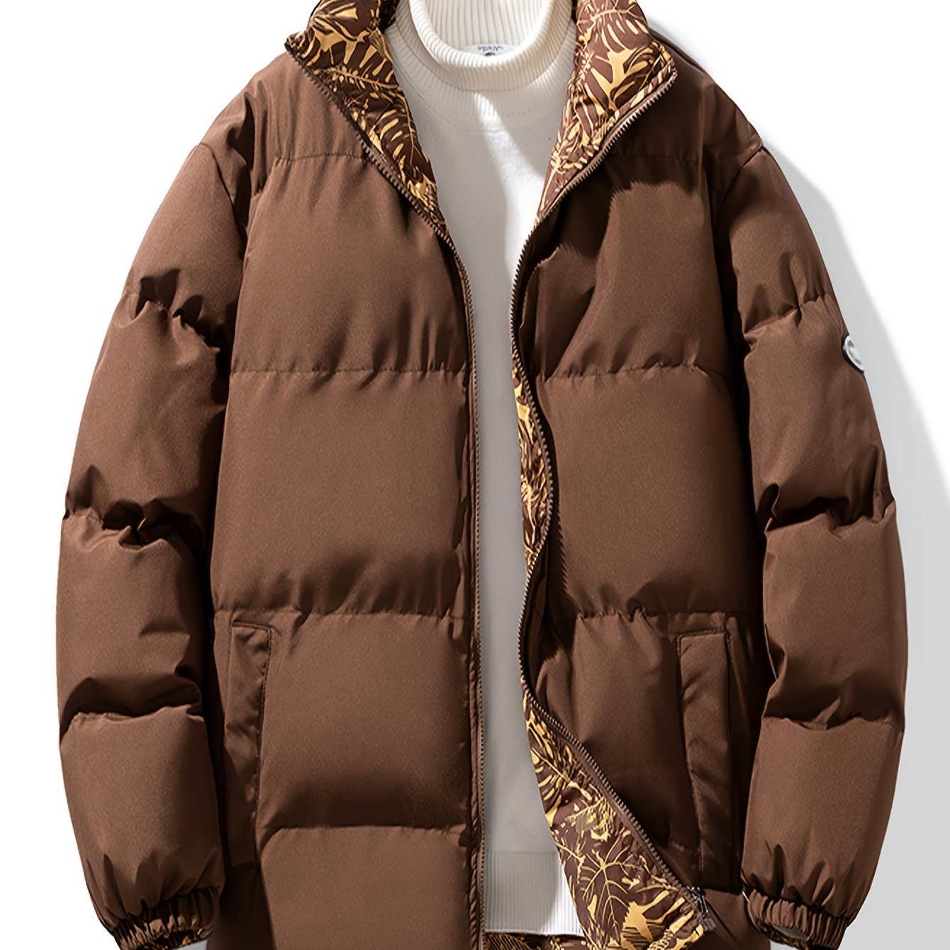 Tom | Wendejacke Mit Stehkragen Und Langen Ärmeln