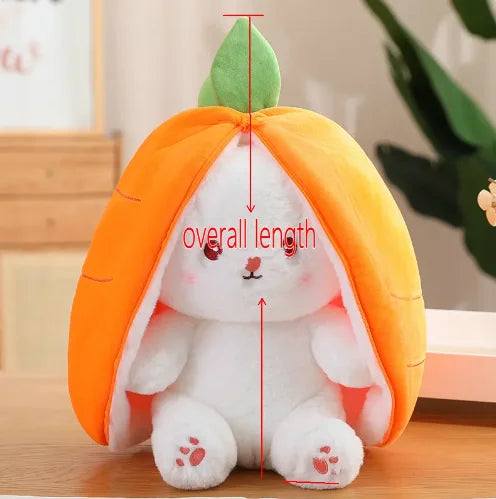 BunnyBerry™ - Der niedliche, wandelbare Plüschhase als Erdbeere!