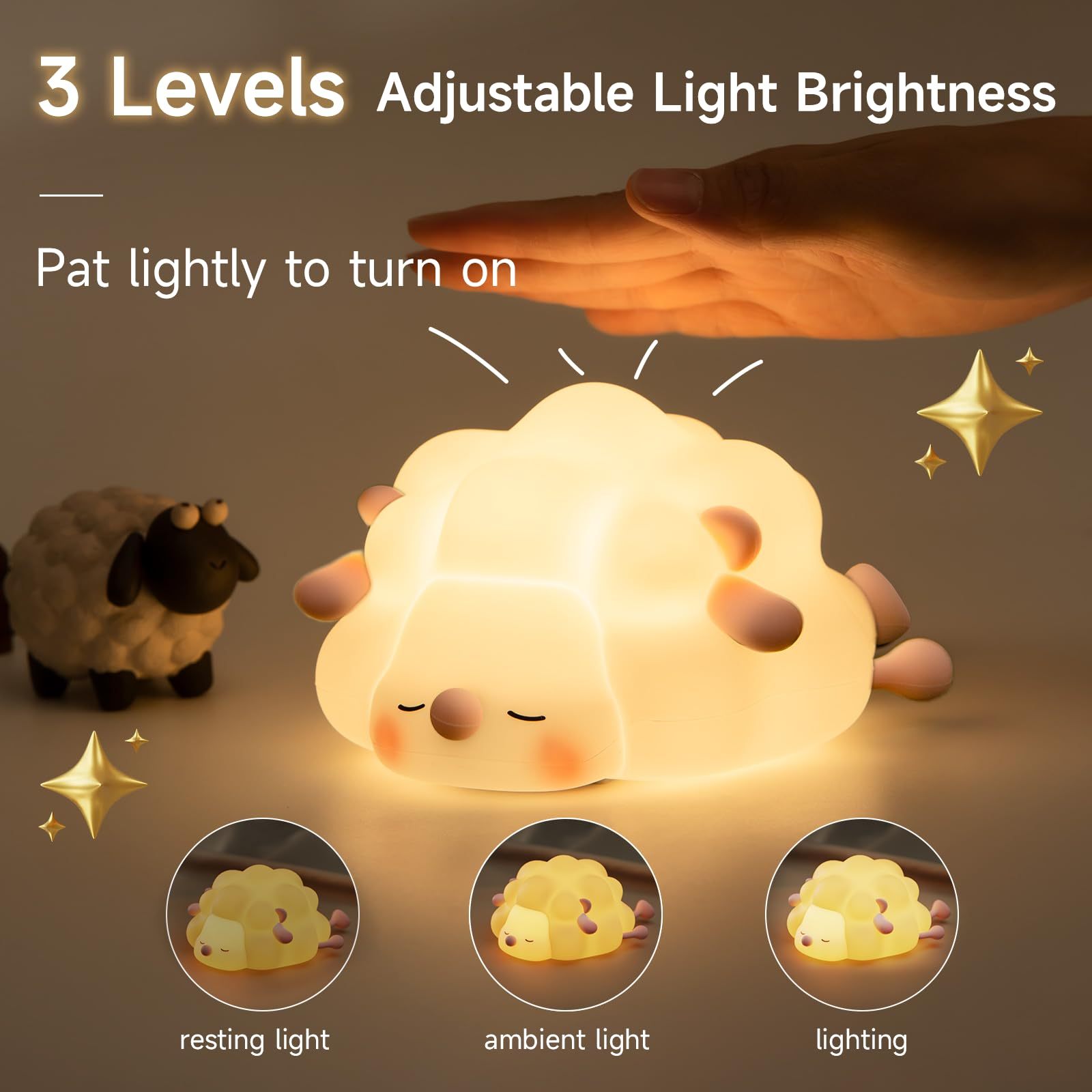 SheepGlow™ - Die niedliche Silikon-Nachtlampe für das Kinderzimmer