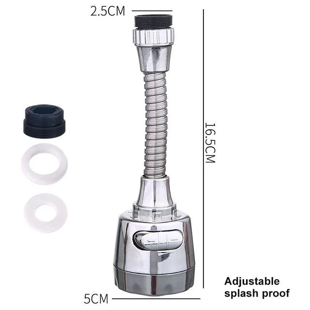 FlexiTap™ - Die 360° drehbare flexible Wasserhahnverlängerung für Ihre Küche und Bad!