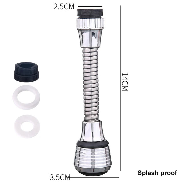 FlexiTap™ - Die 360° drehbare flexible Wasserhahnverlängerung für Ihre Küche und Bad!