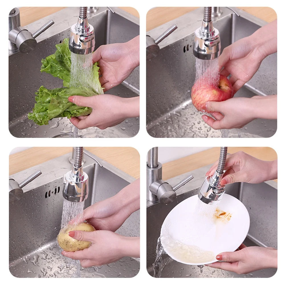 FlexiTap™ - Die 360° drehbare flexible Wasserhahnverlängerung für Ihre Küche und Bad!