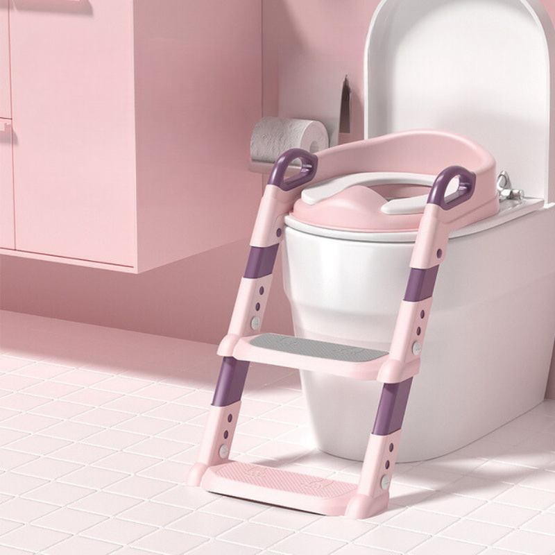 KinderThron™ - Der ultimative Kletter-Toilettentrainer für Kinder.