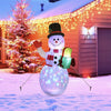 GlowDecor™ – Festive LED Santa & Snowman Inflatables for Outdoor Décor