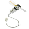 Neuer kreativer USB-LED-Uhrenventilator
