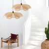 RustikaLeuchter™ - Charmantes Rattan-Design trifft auf rustikale Eleganz.