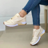 Liv | Sportliche Damenschuhe aus Leder mit weicher weißer Sohle