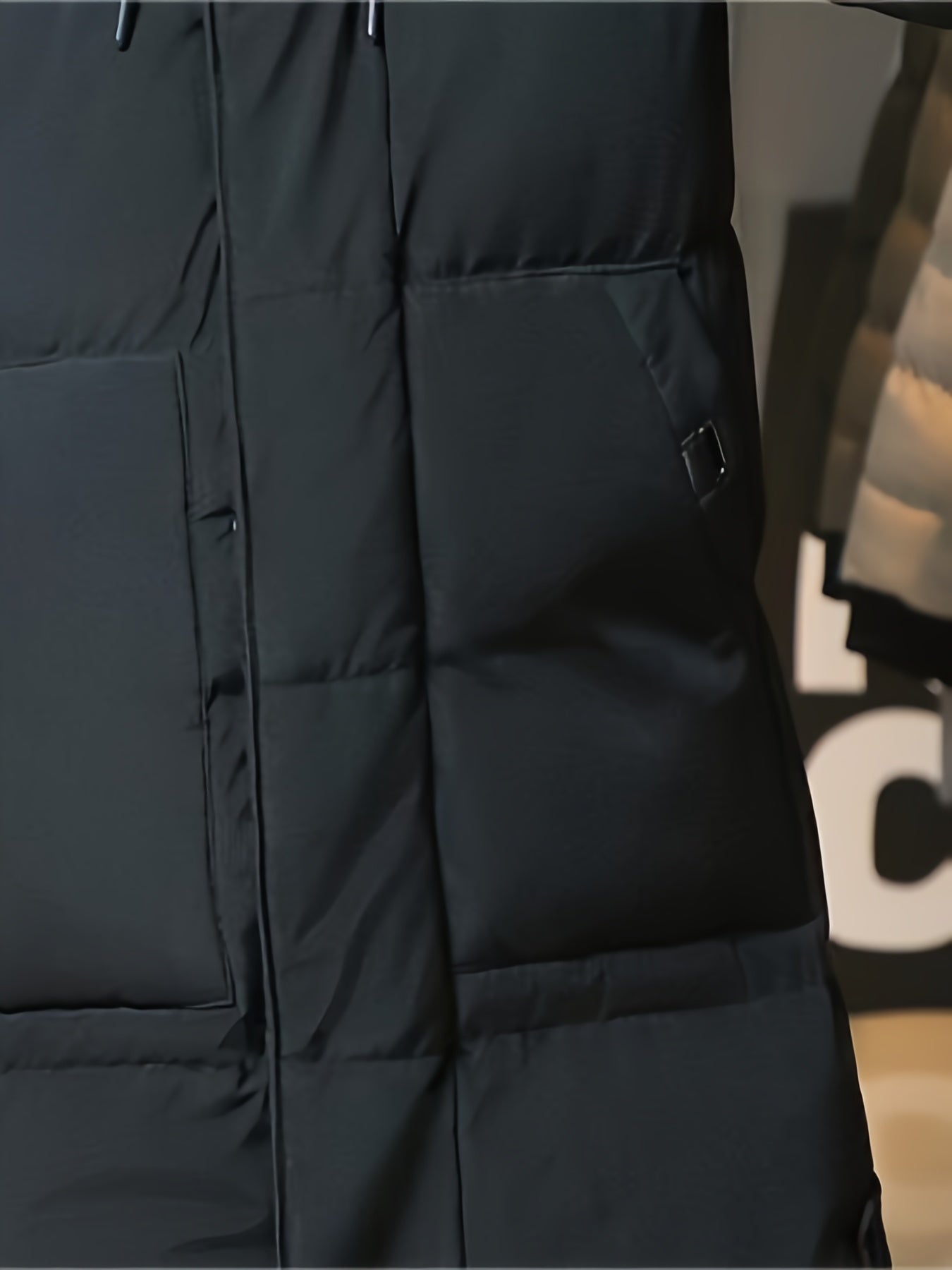 Cas | Warmer, dicker gesteppter Wintermantel für Herren