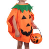 PumpkinFun™ - Halloween-Kostüm im Kürbislaternen-Design für große und kleine Auftritte.