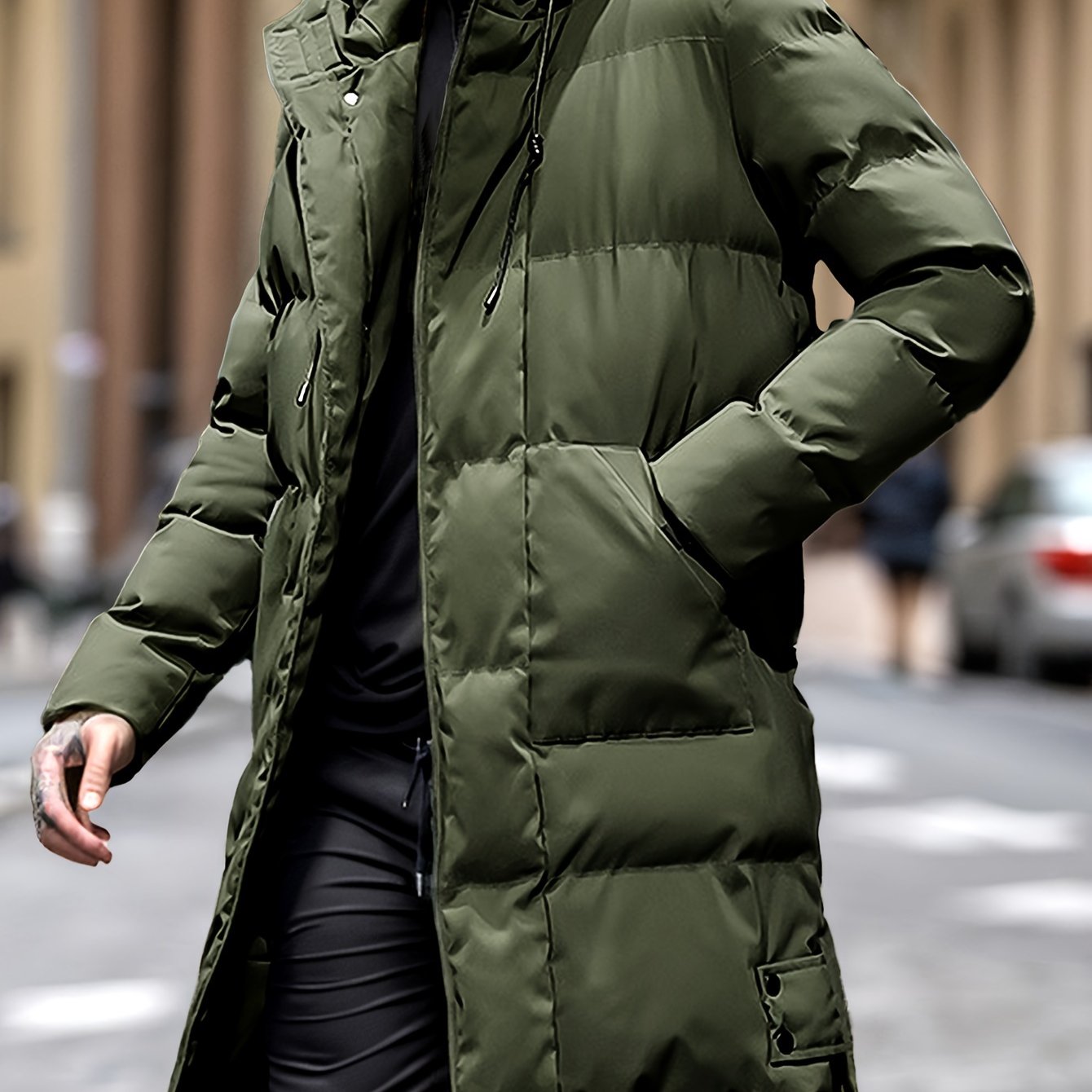 Tom | Warmer Winter-Puffer Mit Kapuze Und Taschen