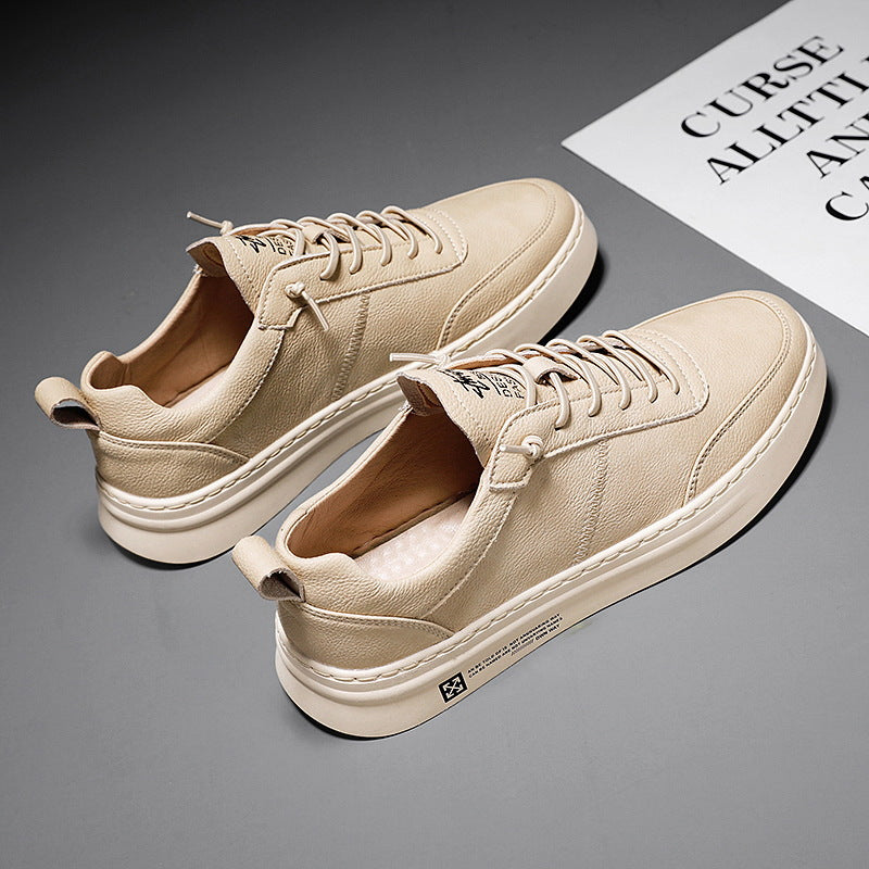Luuk | Atmungsaktive Weiße Herren-Sneaker