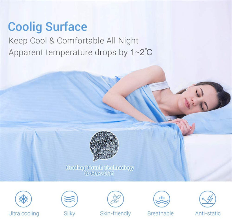 ChillWeave™ – Die ultra-kühlende Decke für schweißfreie Sommernächte.