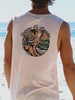 Finn | Dubbelzijdige grafische print heren tanktops
