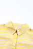 Bluse mit Zebramuster und V-Ausschnitt