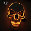 SkullGlow™ – Die ultimative leuchtende LED-Totenkopfmaske für Halloween-Partys!